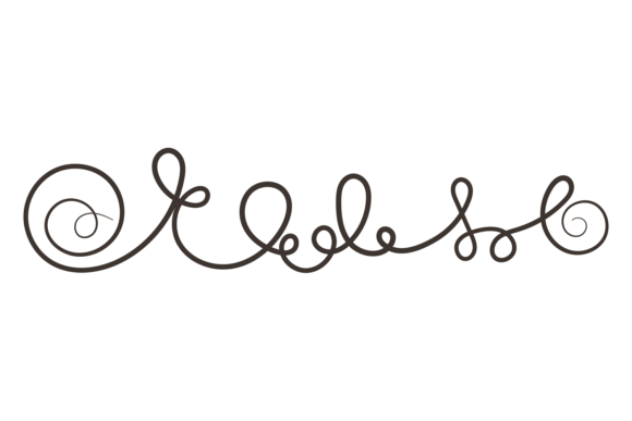 Calligraphic Decorative Element for Modern Branding