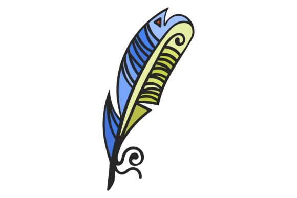 Color Fantasy Quill: A Versatile Graphic for Digital Creators