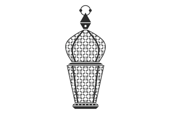 Decorative Lamp with Pattern Glass Graphics