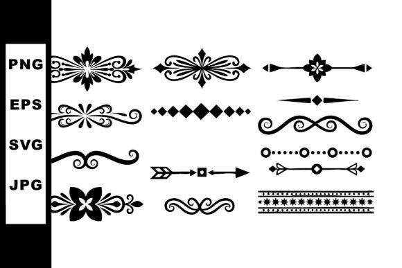 Decorative Ornamental Design Elements Ve: Graphics & Illustrations
