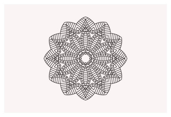Flower Mandalas Decorative Elements: Graphics & Illustrations