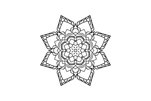 Mandala Beauty Lace Decorative: Elegant Graphics & Illustrations for Local Brands