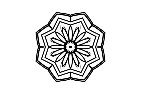 Mandala Decorative Motif Flower