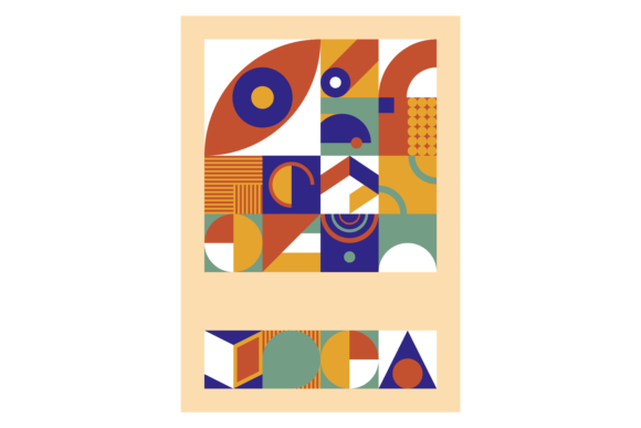 Modern Art Blocks Design: A Graphic Asset for Bold Branding