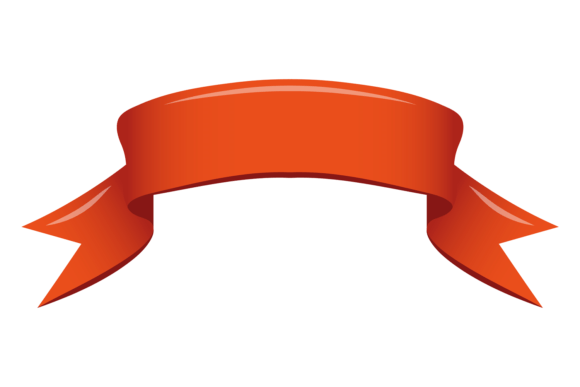 Red Cartoon Label. Graphics for Bold Branding