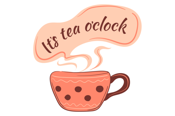 Tea Time Kitchen Banner Graphics for Warm Branding